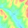 White Sulphur Springs topographic map, elevation, terrain