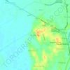 Bical Norte topographic map, elevation, terrain