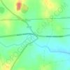 Bellur Cross topographic map, elevation, terrain