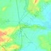 Pontmort topographic map, elevation, terrain