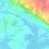 La Chênelais topographic map, elevation, terrain