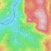 Šepci Podstenski topographic map, elevation, terrain