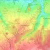 Warquignies topographic map, elevation, terrain