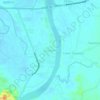 San Vicente topographic map, elevation, terrain