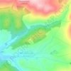 Los Infiernos topographic map, elevation, terrain