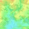 Le Petit Chambord topographic map, elevation, terrain