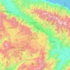 Kainantu District topographic map, elevation, terrain