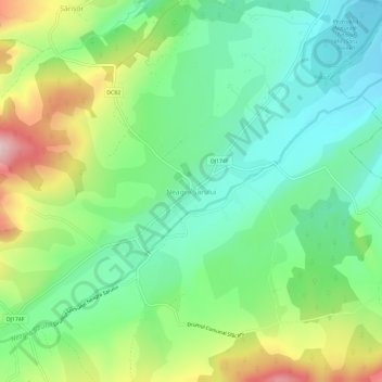 Neagra Șarului topographic map, elevation, terrain