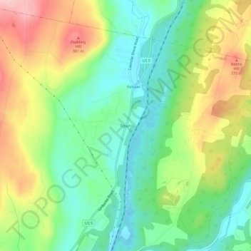 Egypt topographic map, elevation, terrain