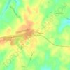 Bumpass topographic map, elevation, terrain