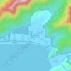 Maresias topographic map, elevation, terrain