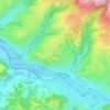 Alayrac topographic map, elevation, terrain