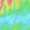 Sévirac topographic map, elevation, terrain