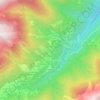 Le Chef-lieu topographic map, elevation, terrain