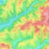 Laudenberg topographic map, elevation, terrain