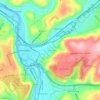 Conemaugh topographic map, elevation, terrain