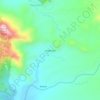 Nagbunga topographic map, elevation, terrain