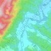 Brandywine topographic map, elevation, terrain