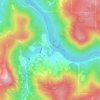 Linga Longa Bike Park topographic map, elevation, terrain