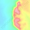 Flood Hill topographic map, elevation, terrain