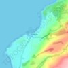 Maidens topographic map, elevation, terrain