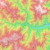 Tato topographic map, elevation, terrain