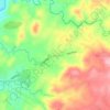 Paradise III topographic map, elevation, terrain