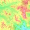 Cénac topographic map, elevation, terrain