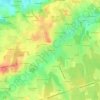 Les Preux topographic map, elevation, terrain