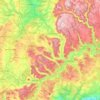 Seitingen-Oberflacht topographic map, elevation, terrain