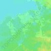 Basile topographic map, elevation, terrain