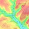 Marseille-en-Beauvaisis topographic map, elevation, terrain