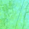 Oeken topographic map, elevation, terrain