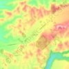 Rangiwahia topographic map, elevation, terrain