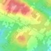 Williamsburg topographic map, elevation, terrain