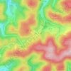 Rimberg topographic map, elevation, terrain