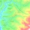 El Carmen topographic map, elevation, terrain