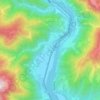 Balota topographic map, elevation, terrain
