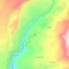 Isla topographic map, elevation, terrain