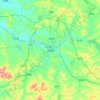 Liaoyuan topographic map, elevation, terrain