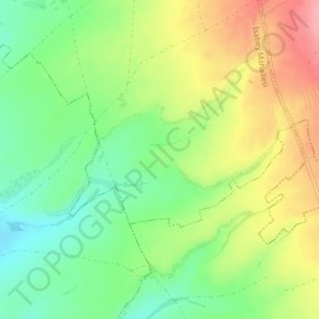 Toldam topographic map, elevation, terrain