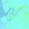 Sampaga topographic map, elevation, terrain