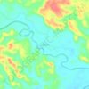 Comota topographic map, elevation, terrain