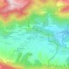 Les Mourards topographic map, elevation, terrain
