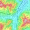 Oetmannshausen topographic map, elevation, terrain