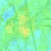Oxford topographic map, elevation, terrain