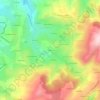 Le Nez topographic map, elevation, terrain