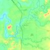 Salawagan topographic map, elevation, terrain