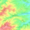 Obersteina topographic map, elevation, terrain
