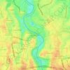 Lengkong Ulama topographic map, elevation, terrain